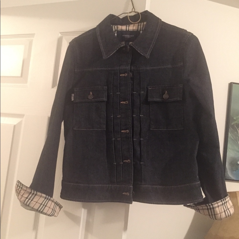 Woman's Burberry Jean Jacket Like New